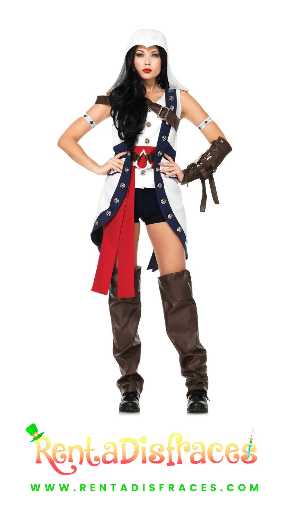 131.- Disfraz de Assassin´s Creed – Connor sexy