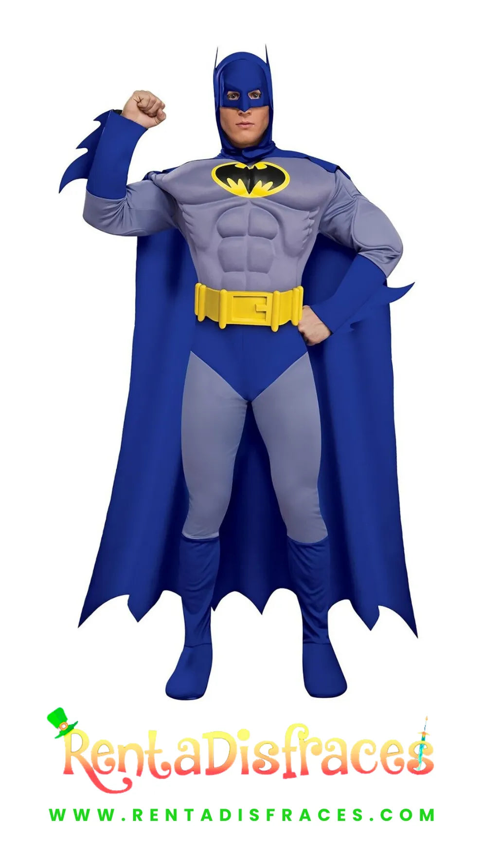 003.- Disfraz de Batman retro