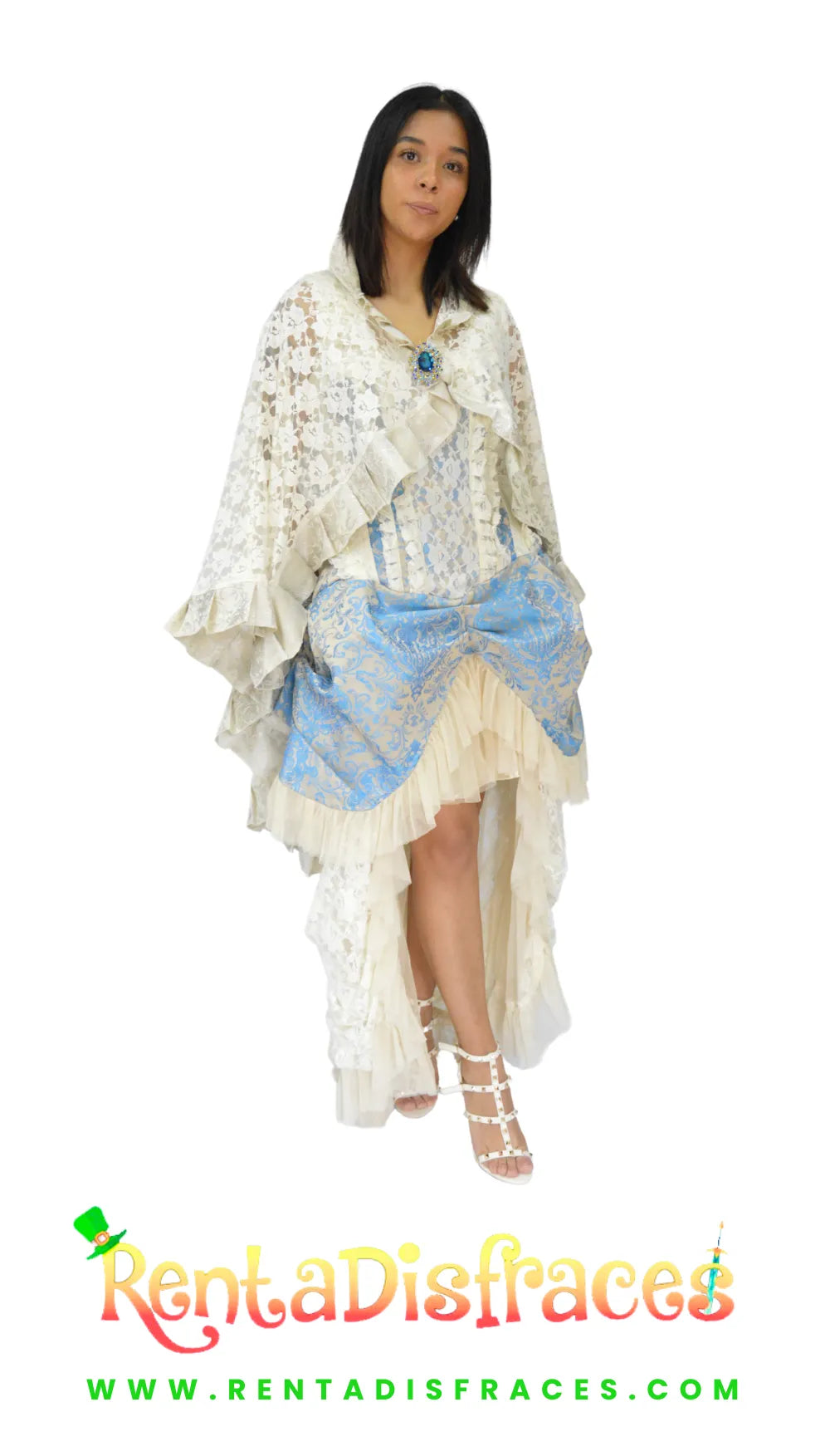 250F.- Disfraz de Blue Burlesque