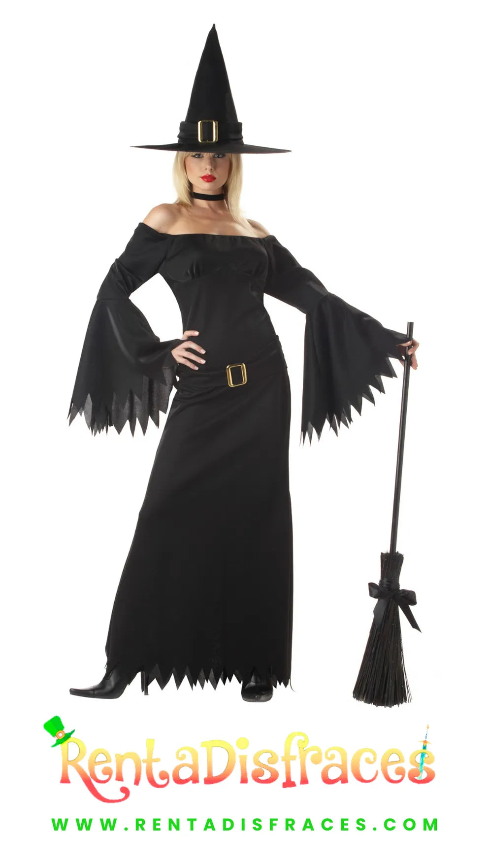 Disfraz de Bruja de magia negra
