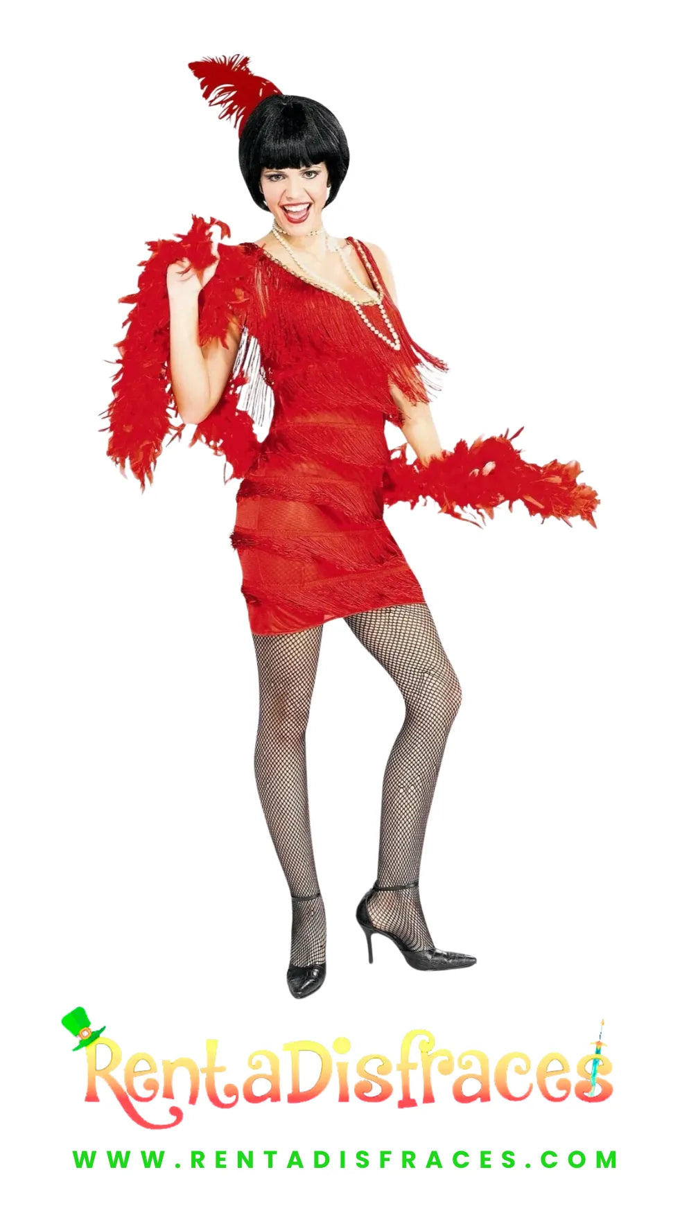 Disfraz de Charleston Red