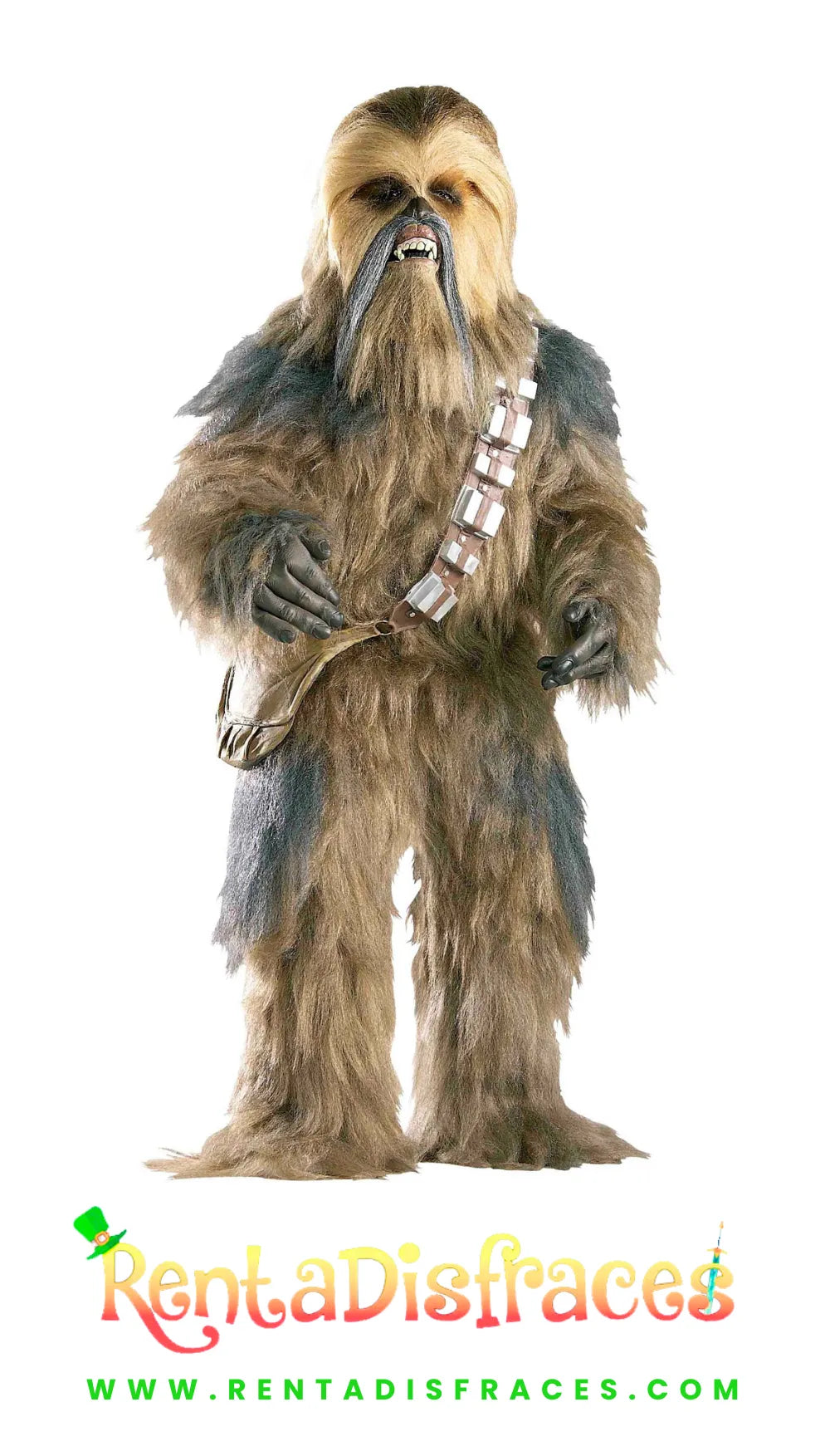 170.- Disfraz de Chewbacca de super lujo