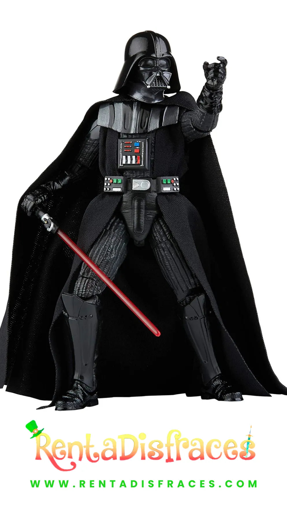 160.-Disfraz de Darth Vader de super lujo