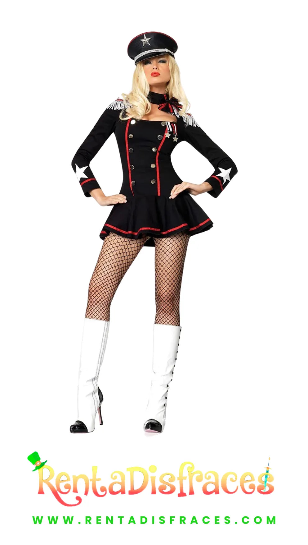 445.- Disfraz de General militar sexy