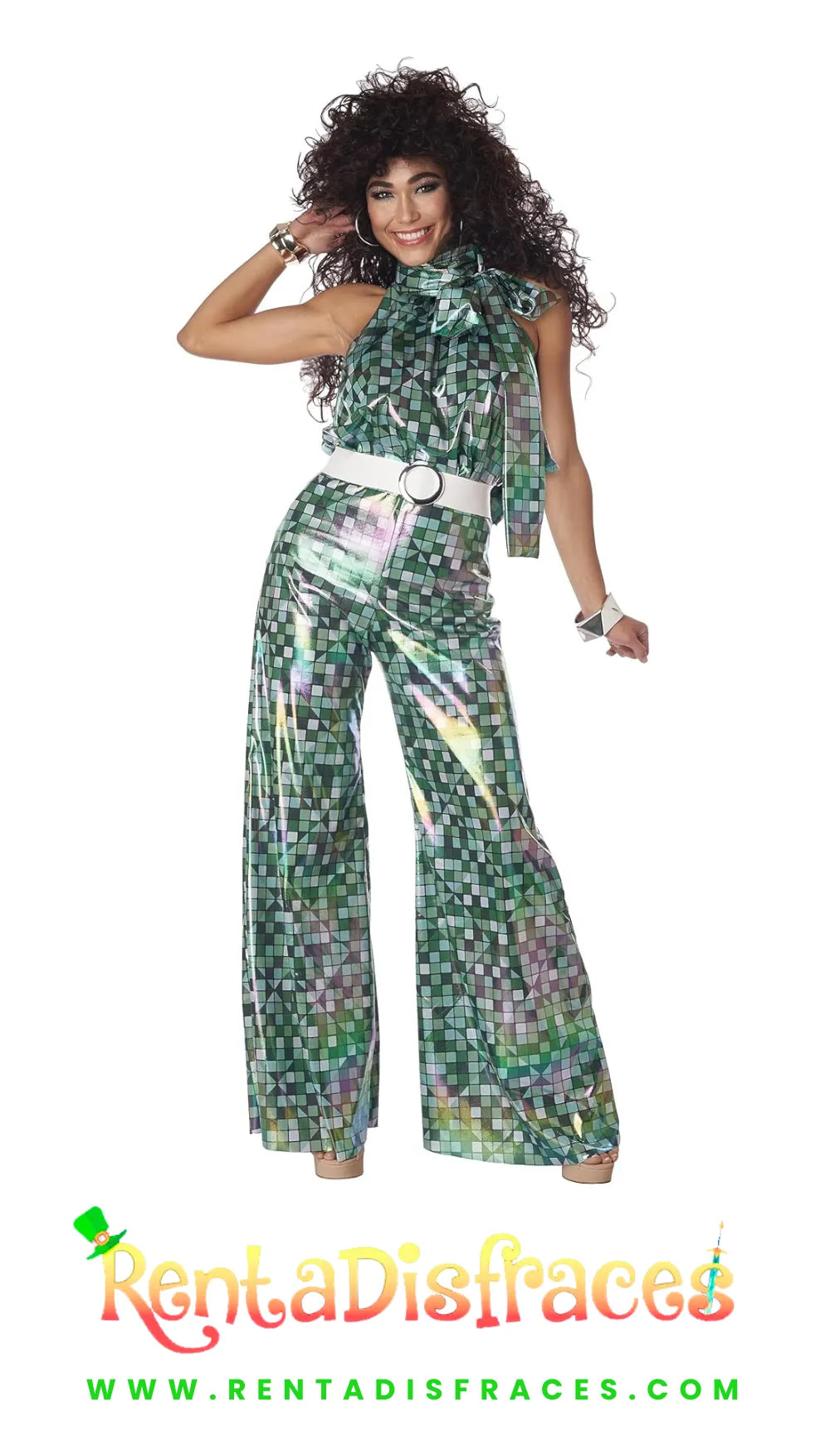 Disfraz Green Disco