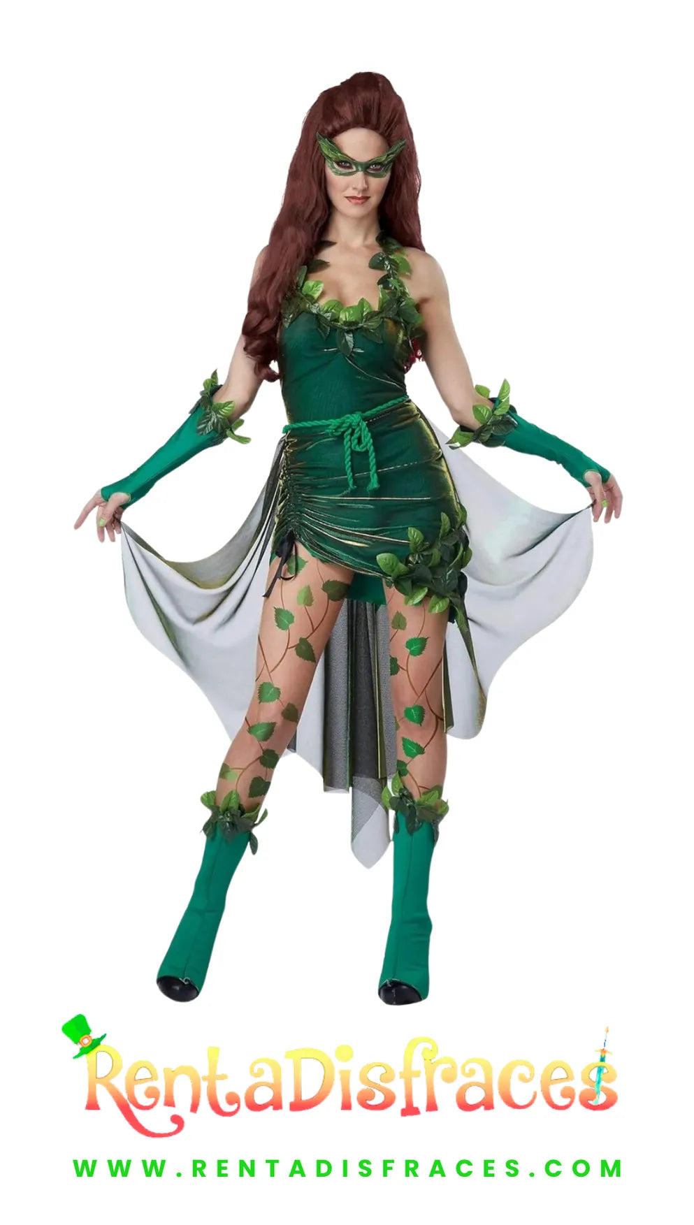 031.- Disfraz de Hiedra venenosa sexy