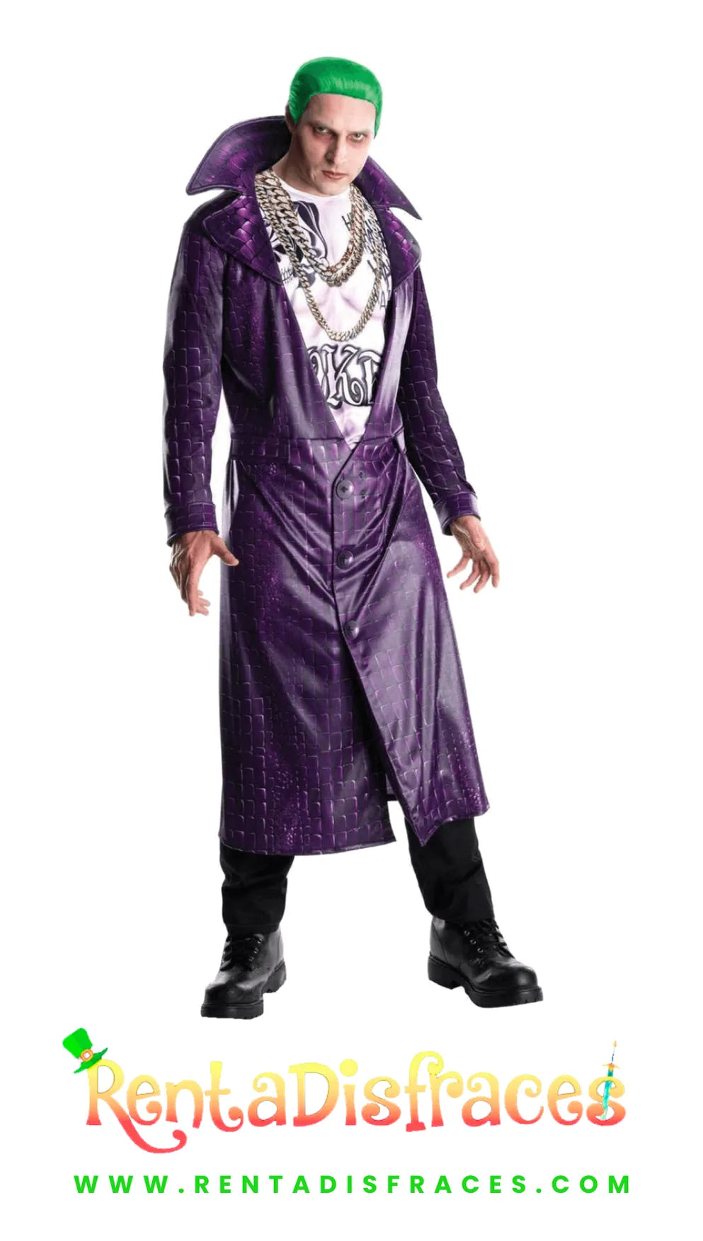 027.- Disfraz de Joker Suicide