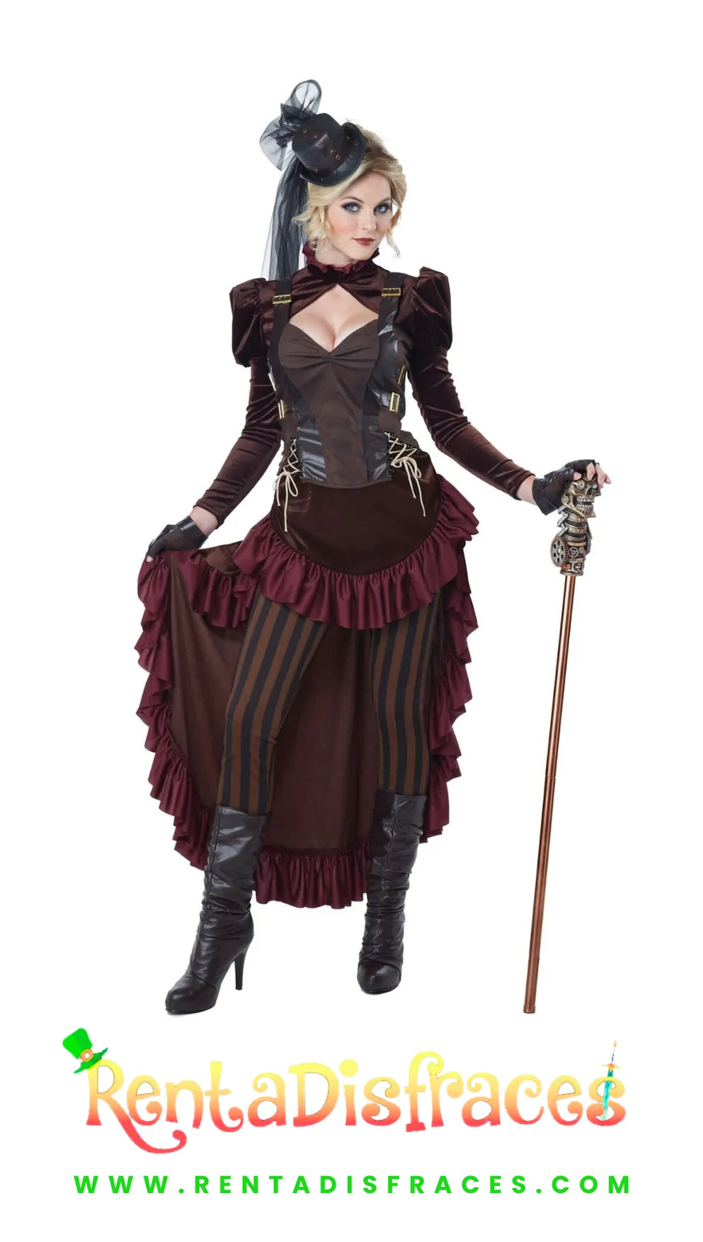 447.- Disfraz de Lady Steampunk