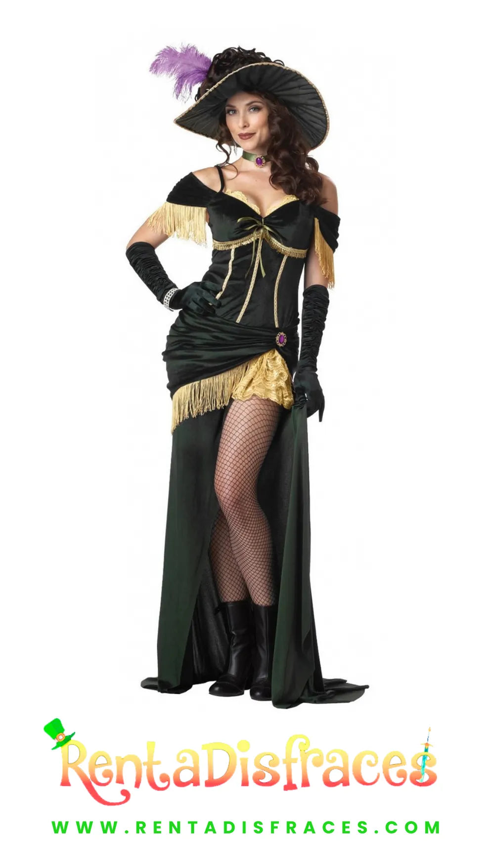 250J.- Disfraz de Madame Salón