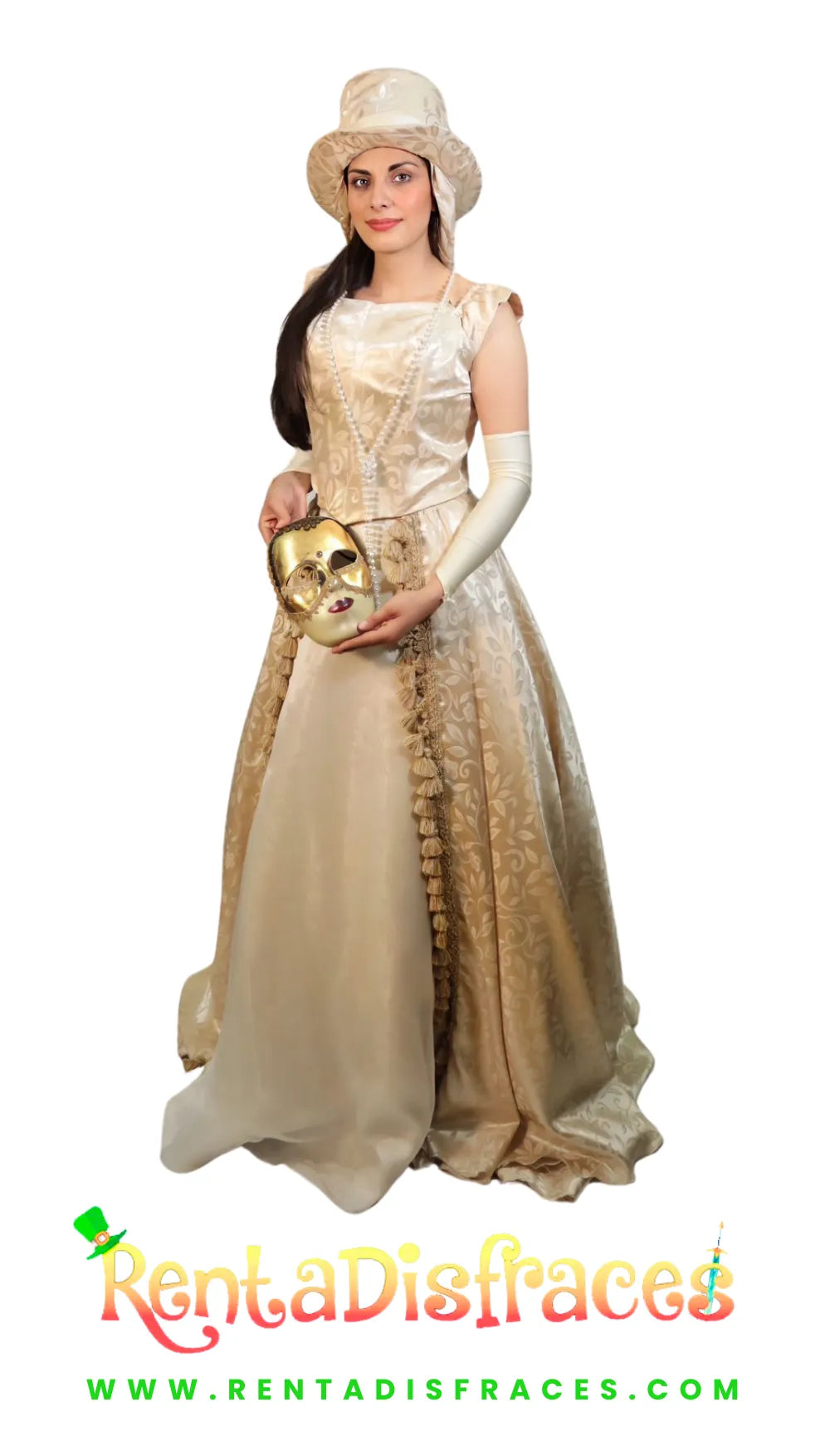 250B.- Disfraz de Madame Veneciana de Lujo