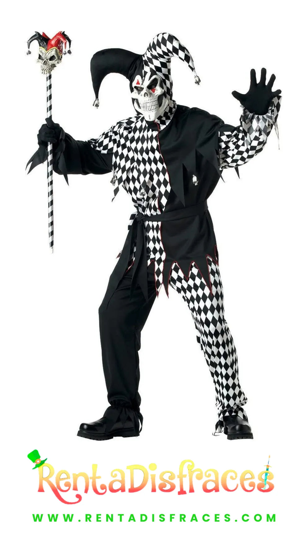 Disfraz de Malvado arlequin