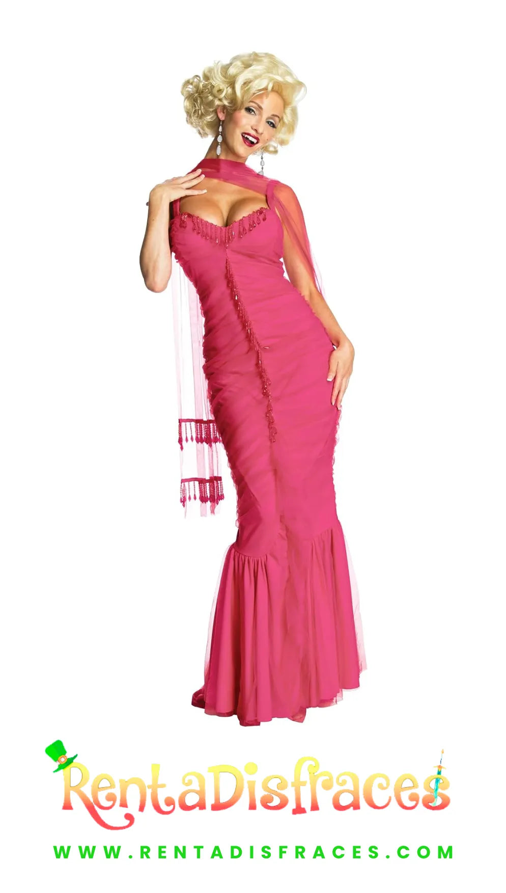 Disfraz de Marilyn Monroe Pink