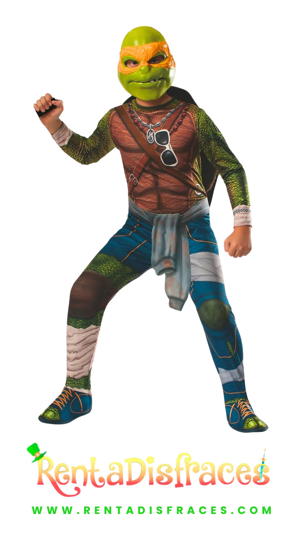 116.- Disfraz de Michelangelo