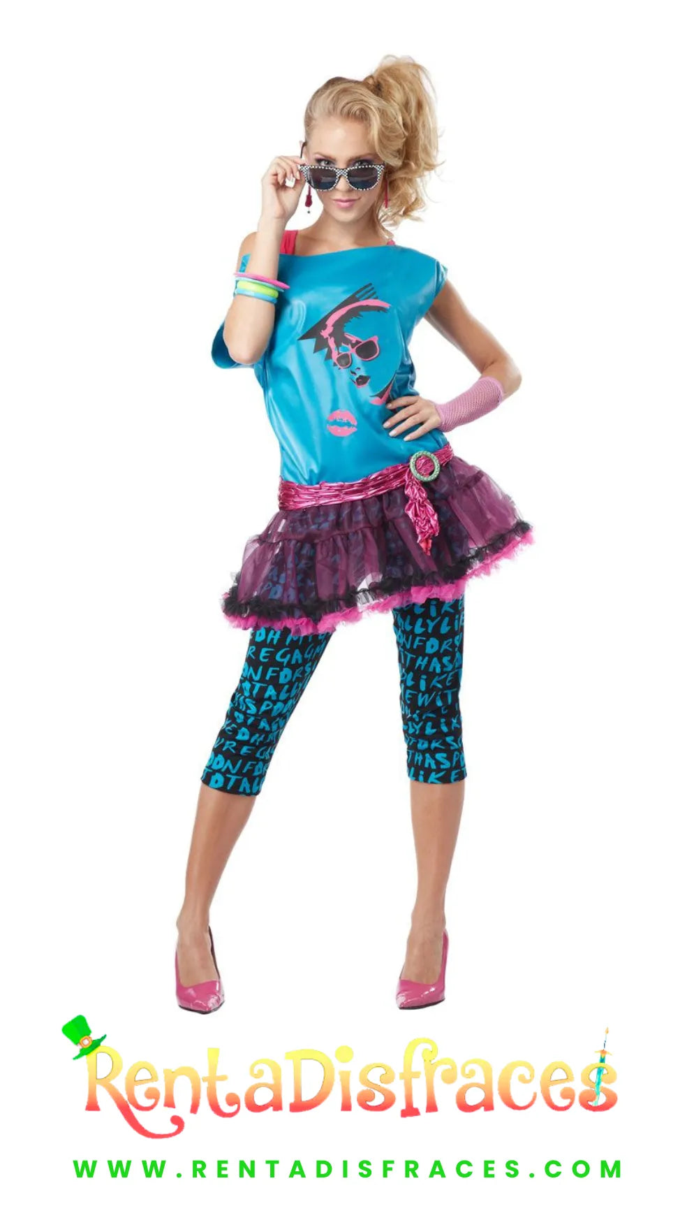 Disfraz Moda de los 80’s