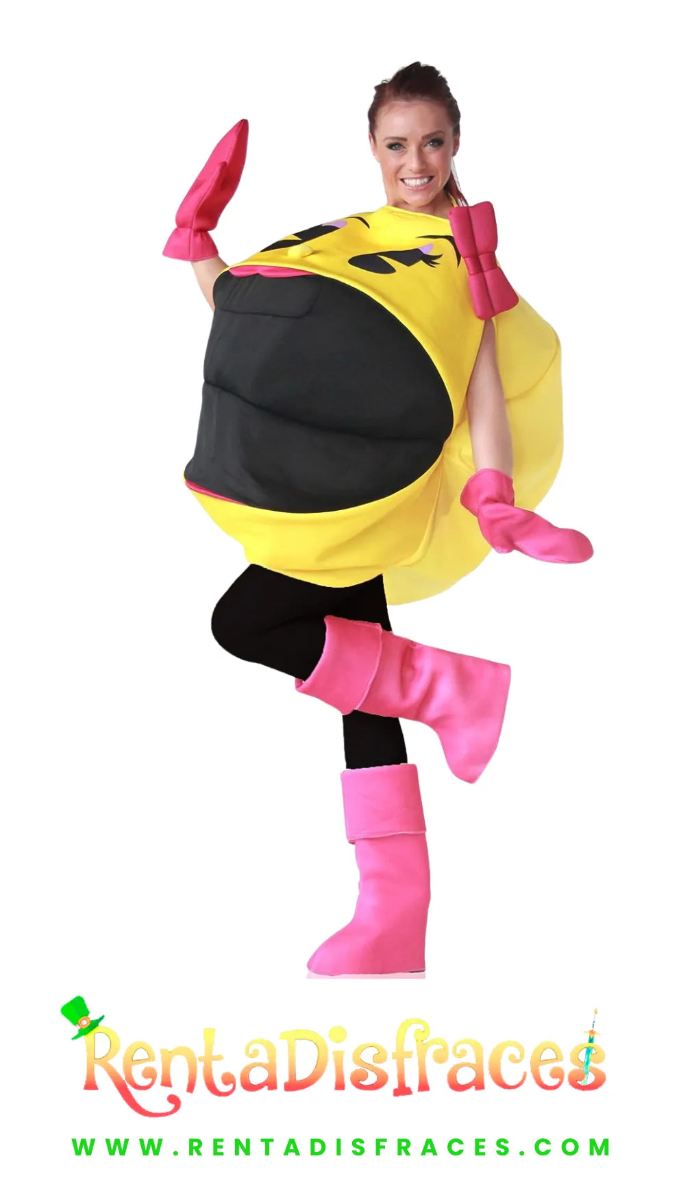 Disfraz de Ms. Pac-Man