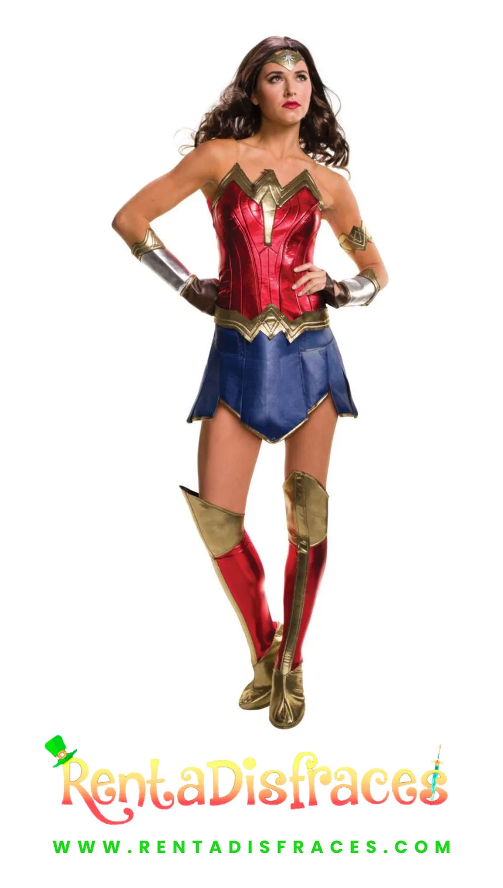 047.- Disfraz de Mujer Maravilla