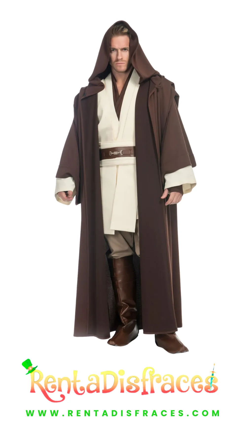 177.- Disfraz de Obi Wan Kenobi de Lujo