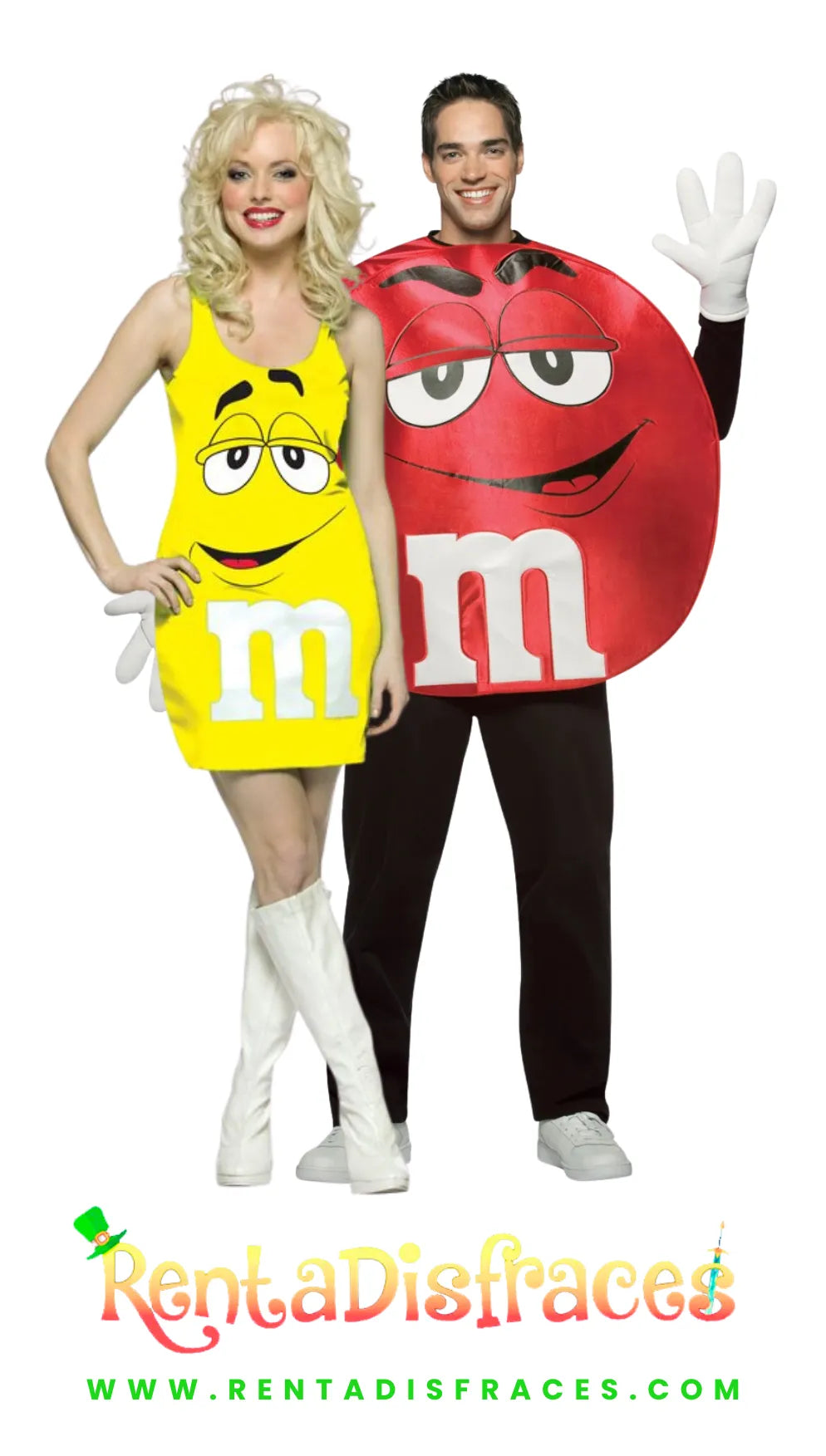 Disfraz de Pareja M&M