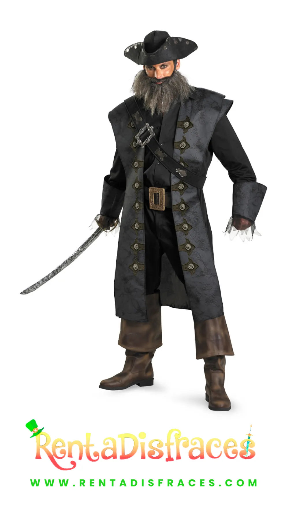 415.- Disfraz de Pirata Bucanero