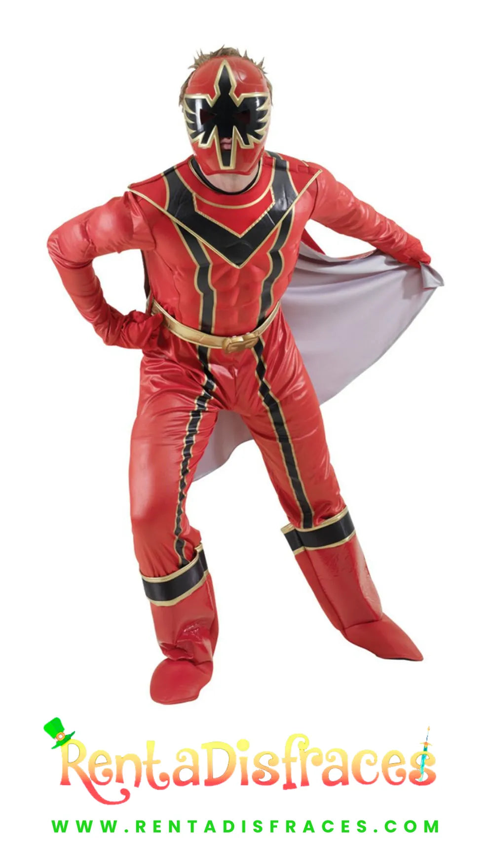 113.- Disfraz de Power Ranger Mystic Force