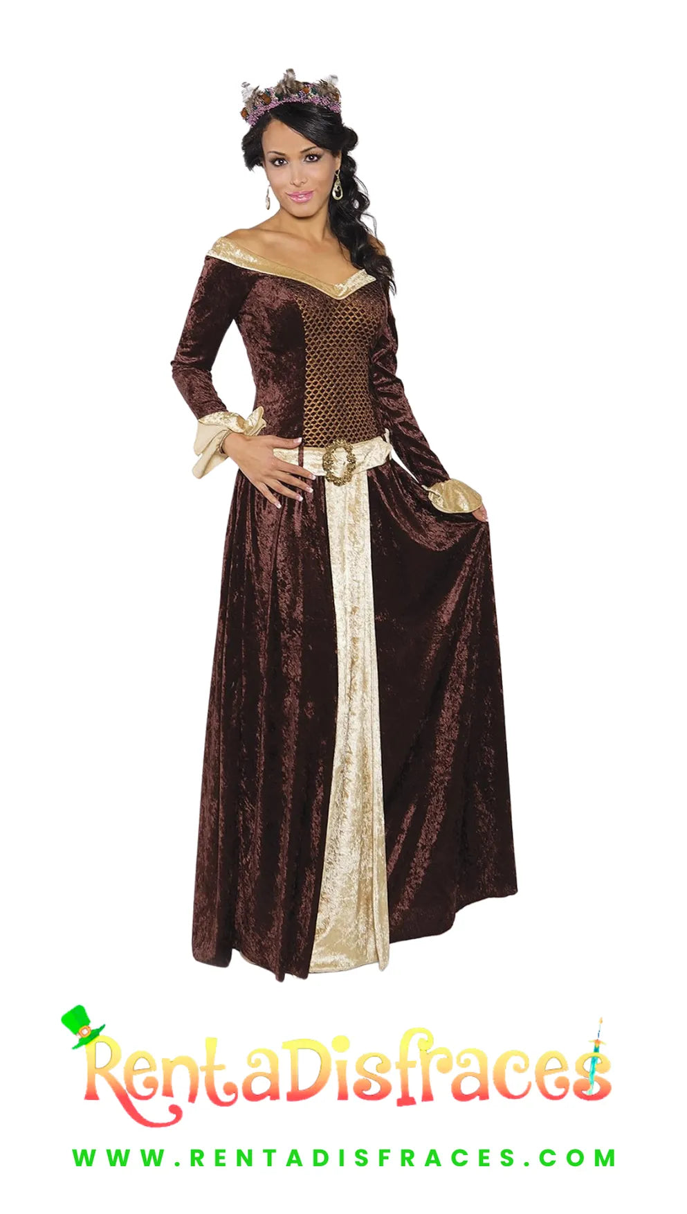 212.- Disfraz de Reina Guinevere