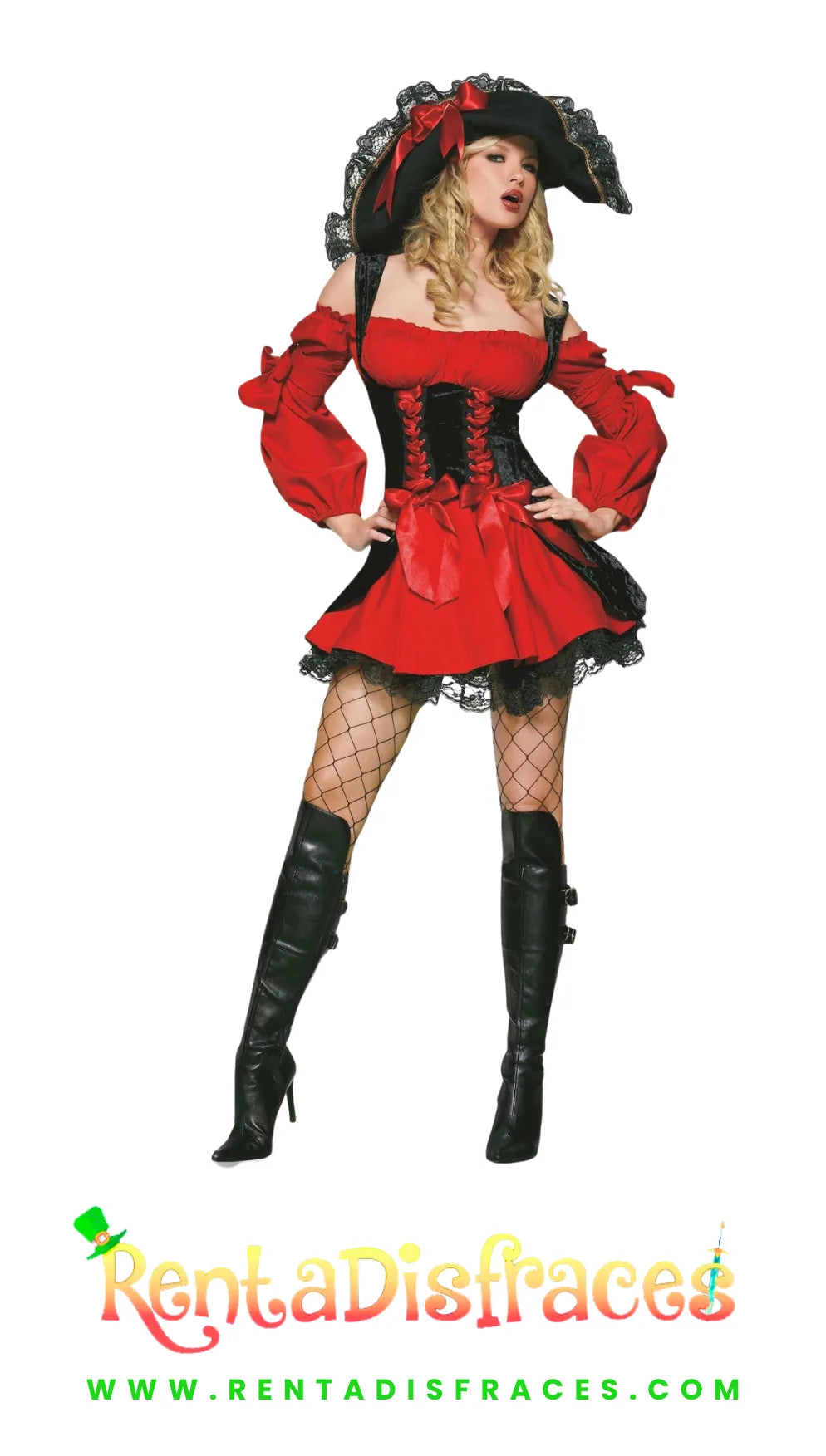 421.- Disfraz de Sexy pirata