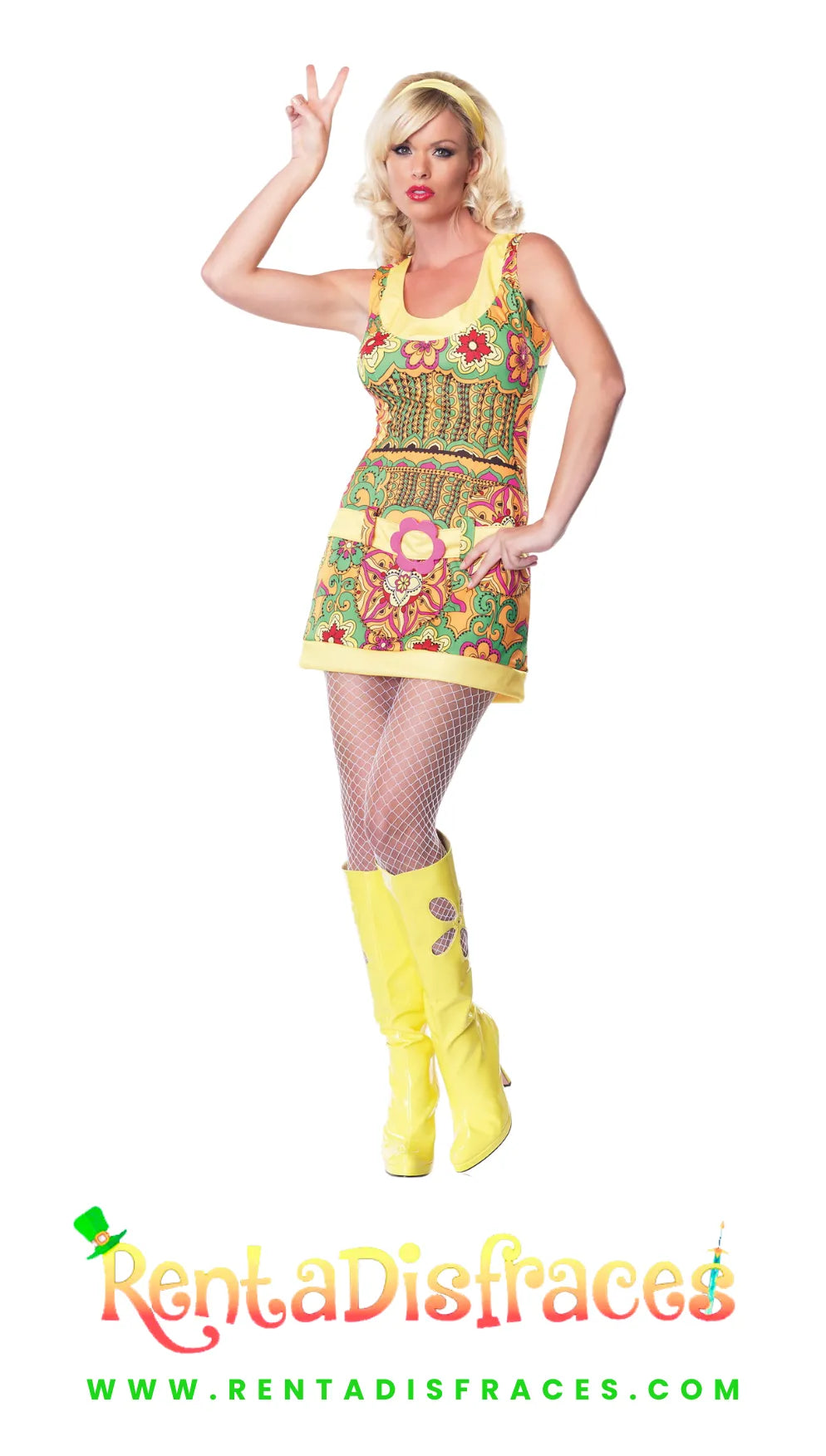 Disfraz Sexy funky mood hippie