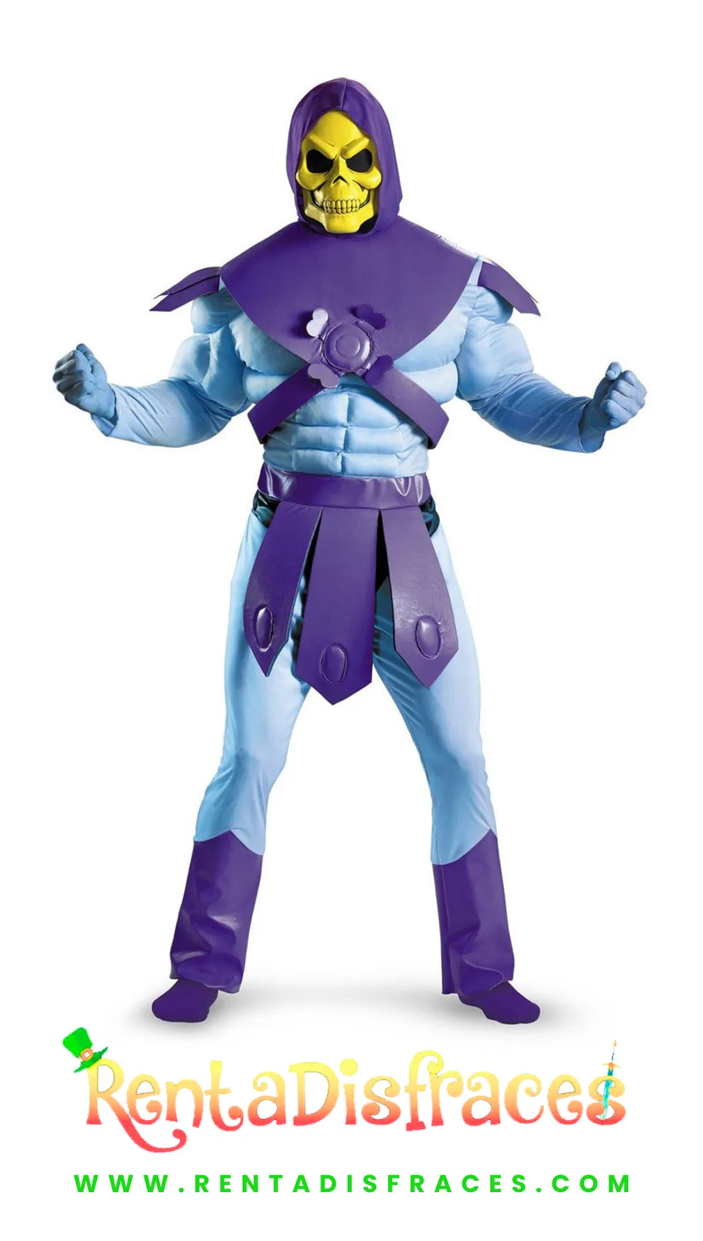 123.- Disfraz de Skeletor