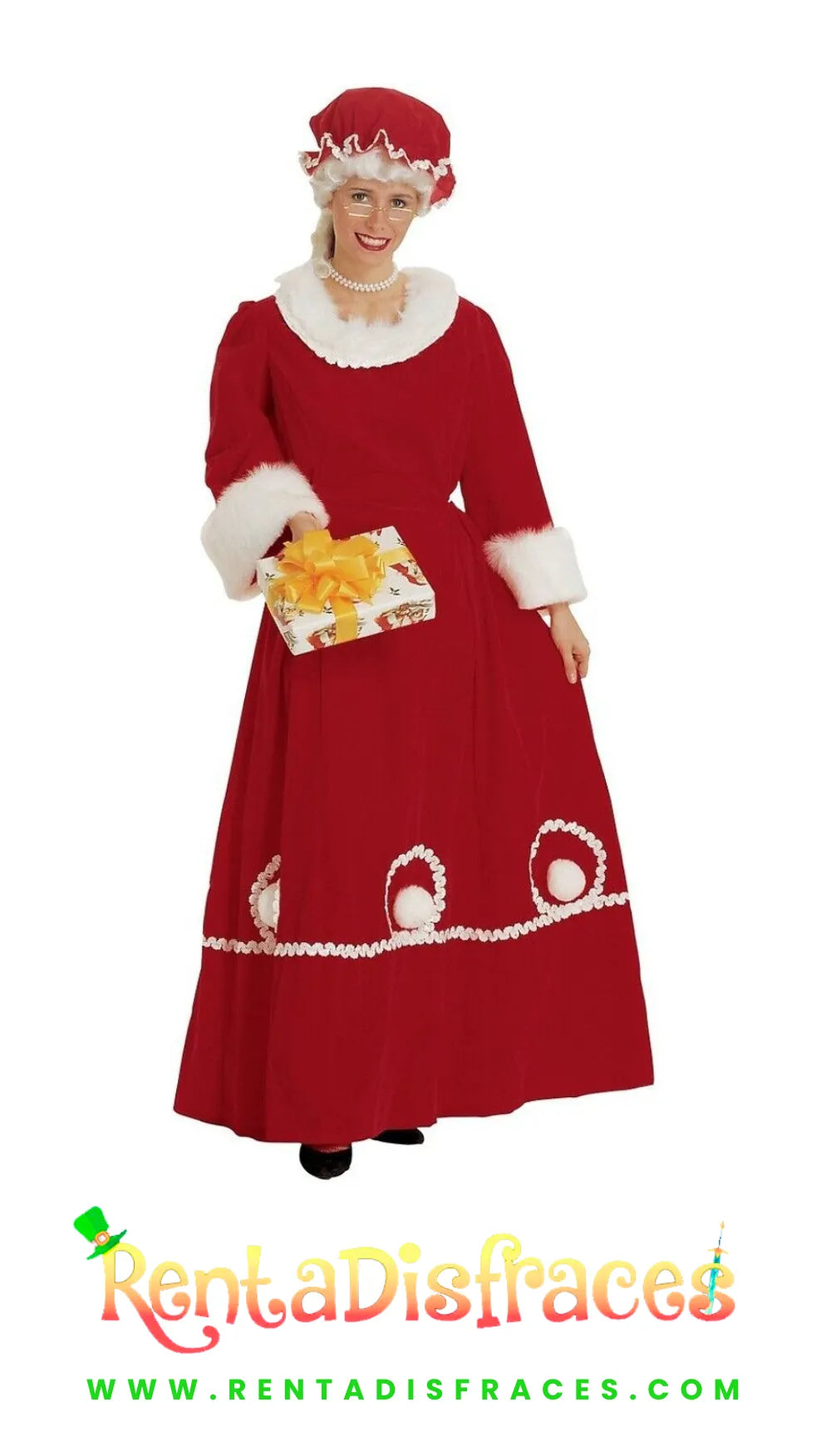 Disfraz de Sra Claus
