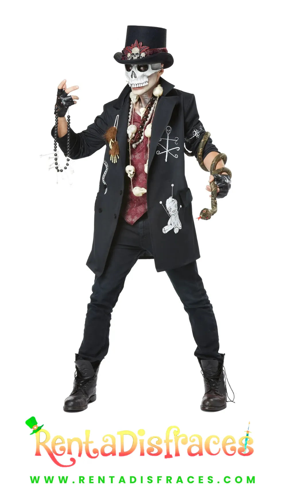 607.- Disfraz de Vudú Caballero